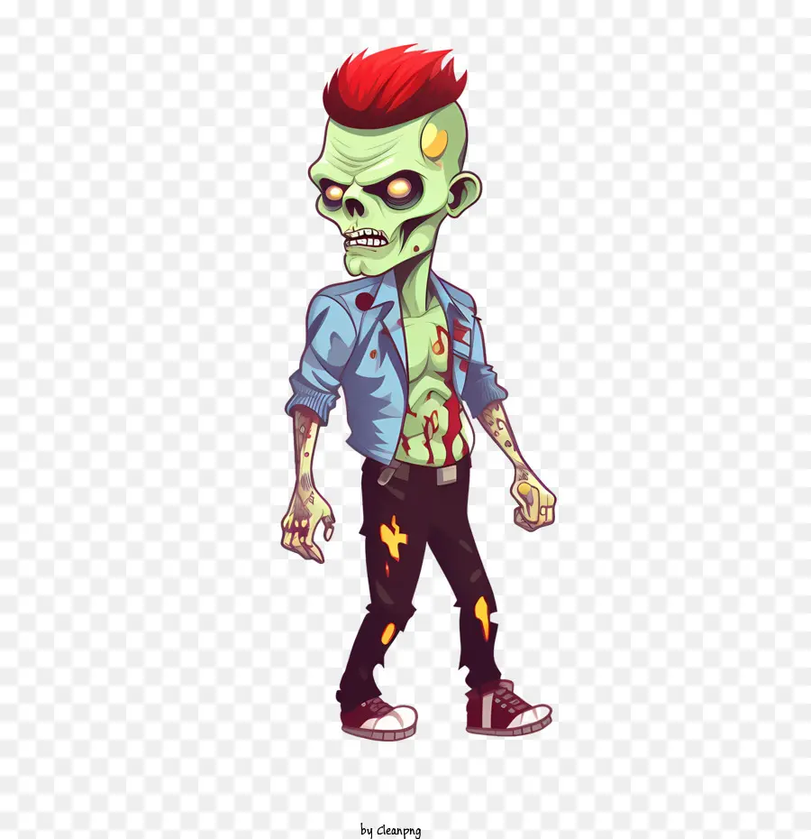 Zombi，Peau Verte PNG