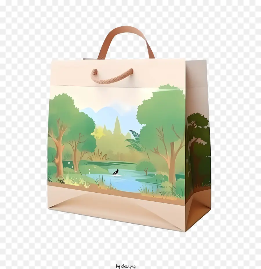 Sac En Papier écologique，Sac Cadeau PNG