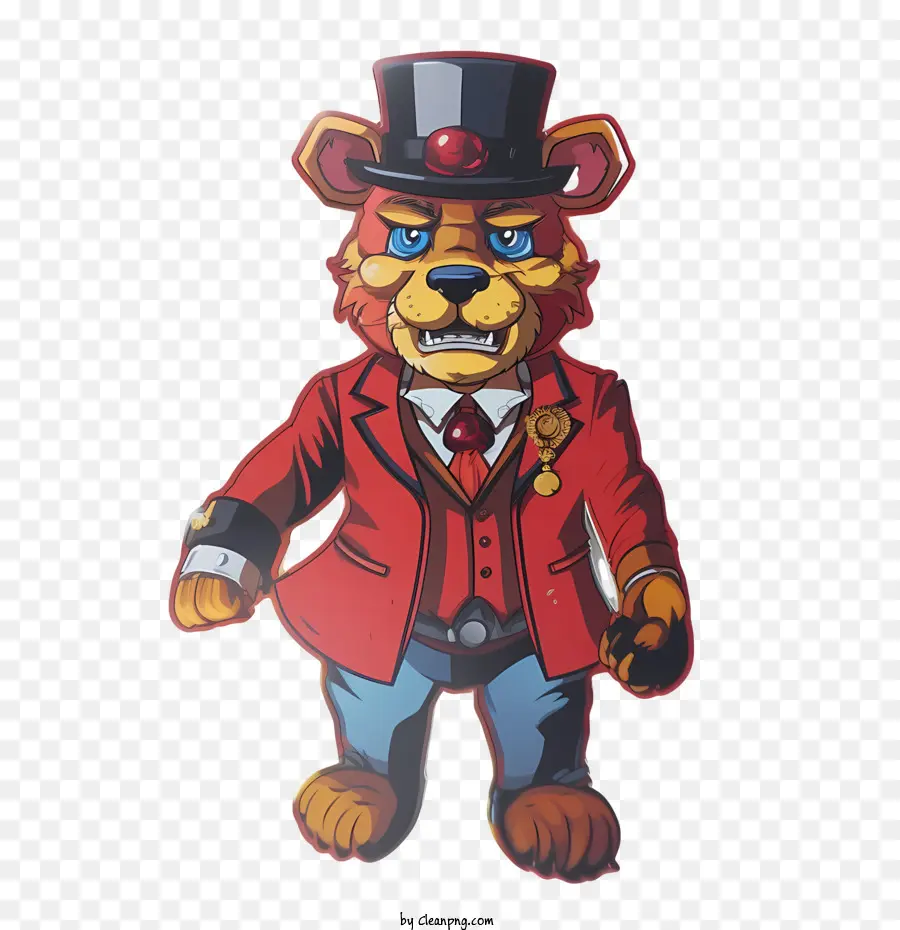 Jouet Freddy，Ours En Costume PNG