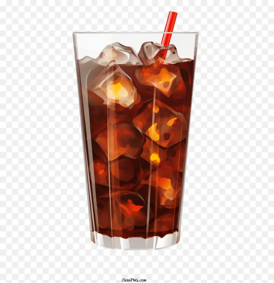 Soda Cola，Café Glacé PNG