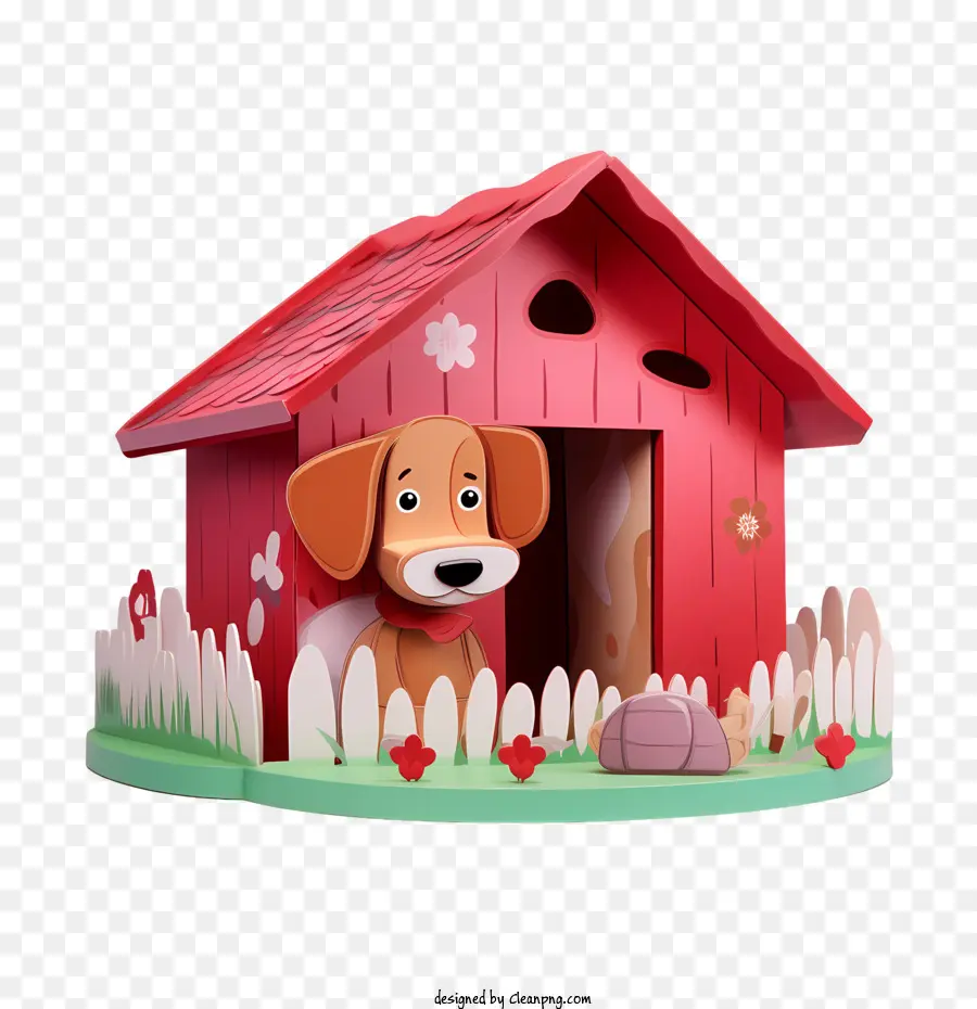 Niche Pour Chien，Niche à Chien Rouge PNG