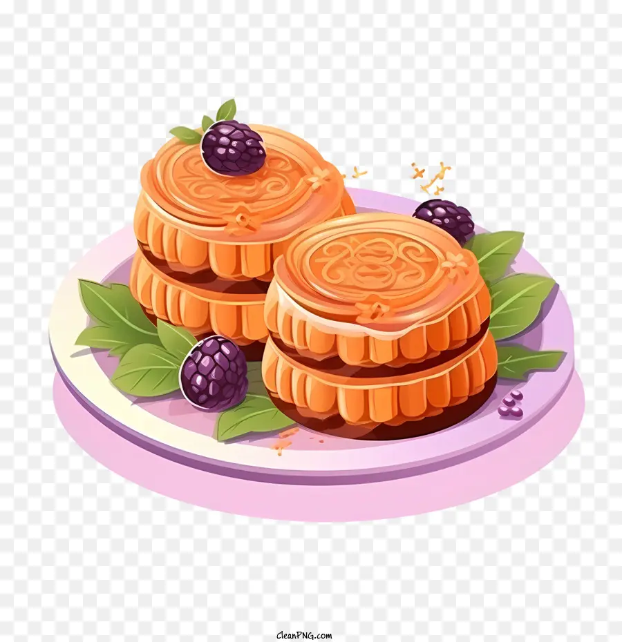 Gâteau De Lune，Gâteaux De Lune PNG