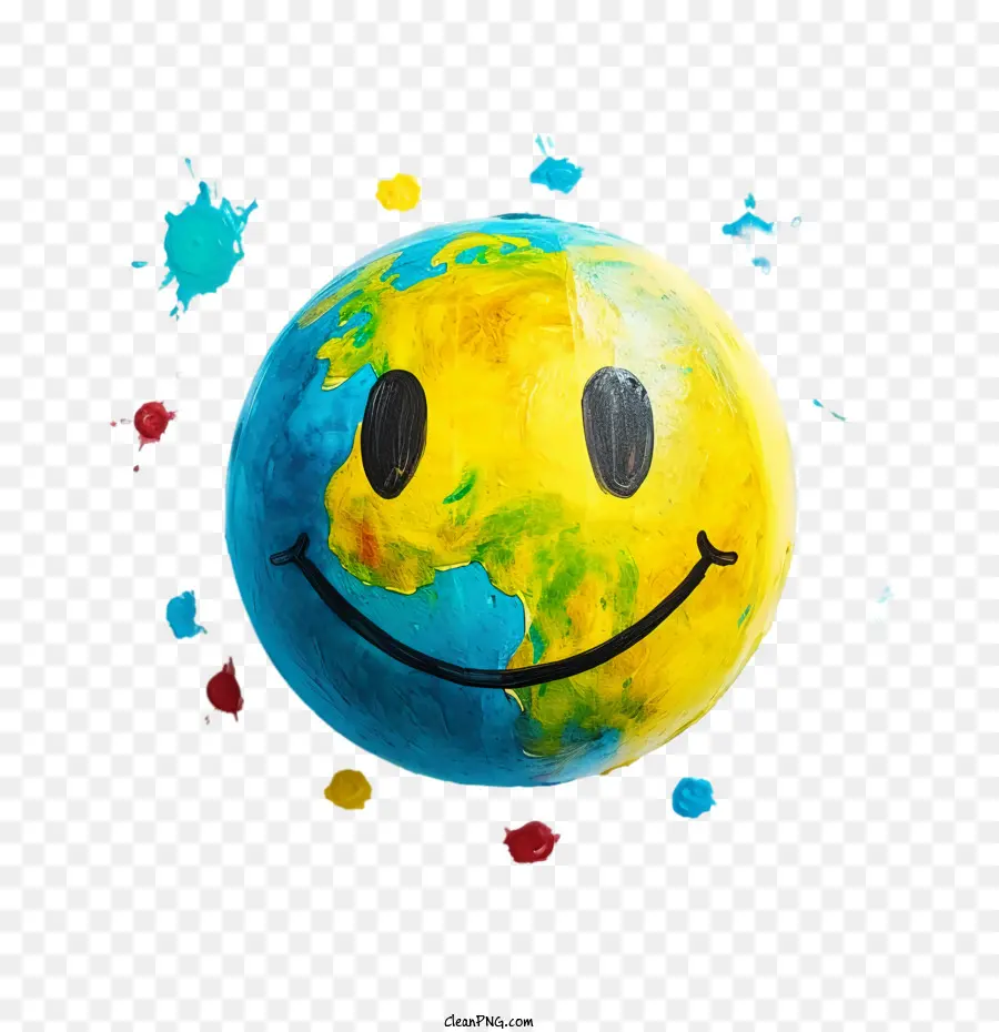 Journée Mondiale Du Sourire，Terre Souriante PNG