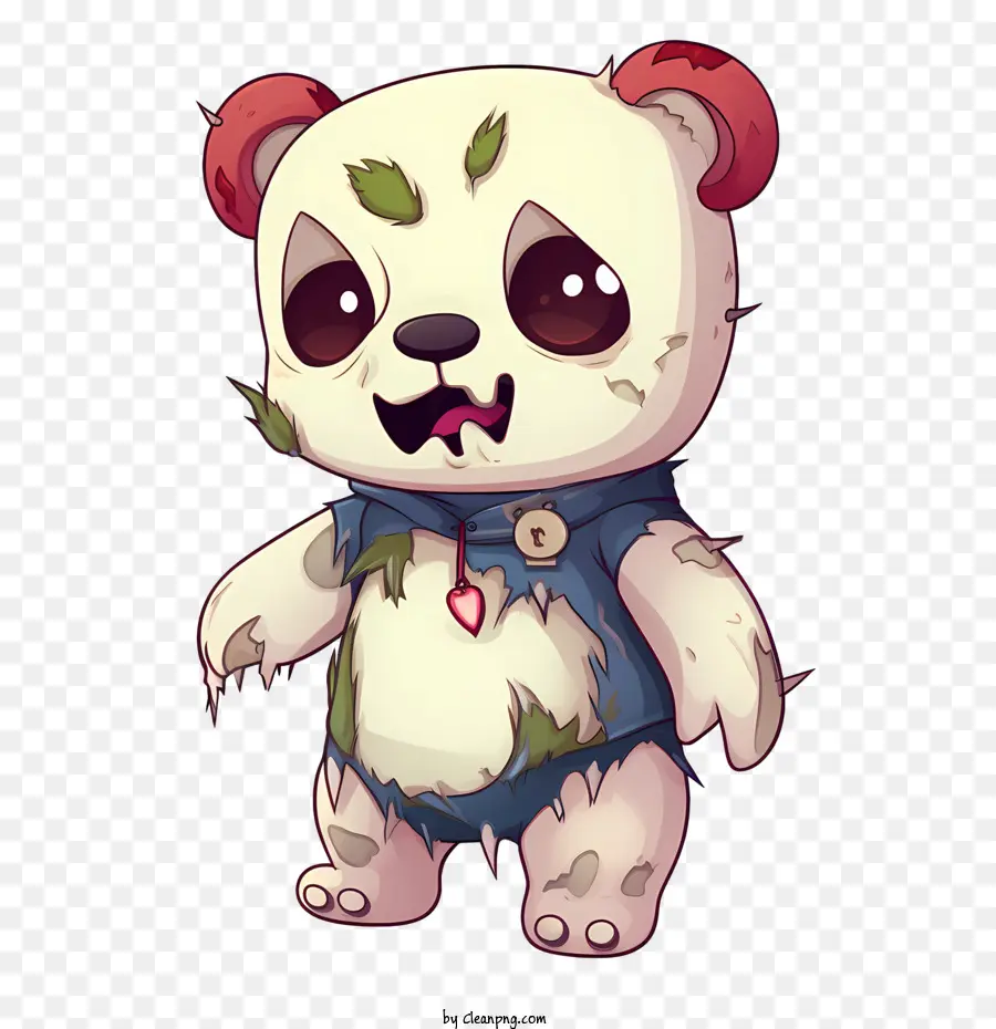 Ours Zombie，Panda Zombie PNG