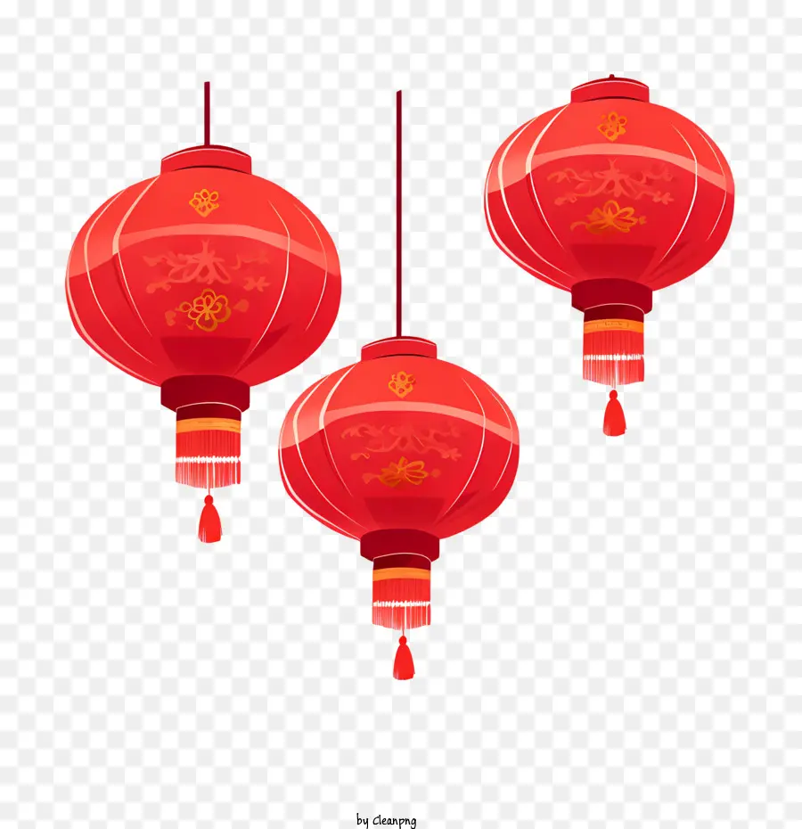 Lanterne Chinoise，Lanterne Rouge PNG