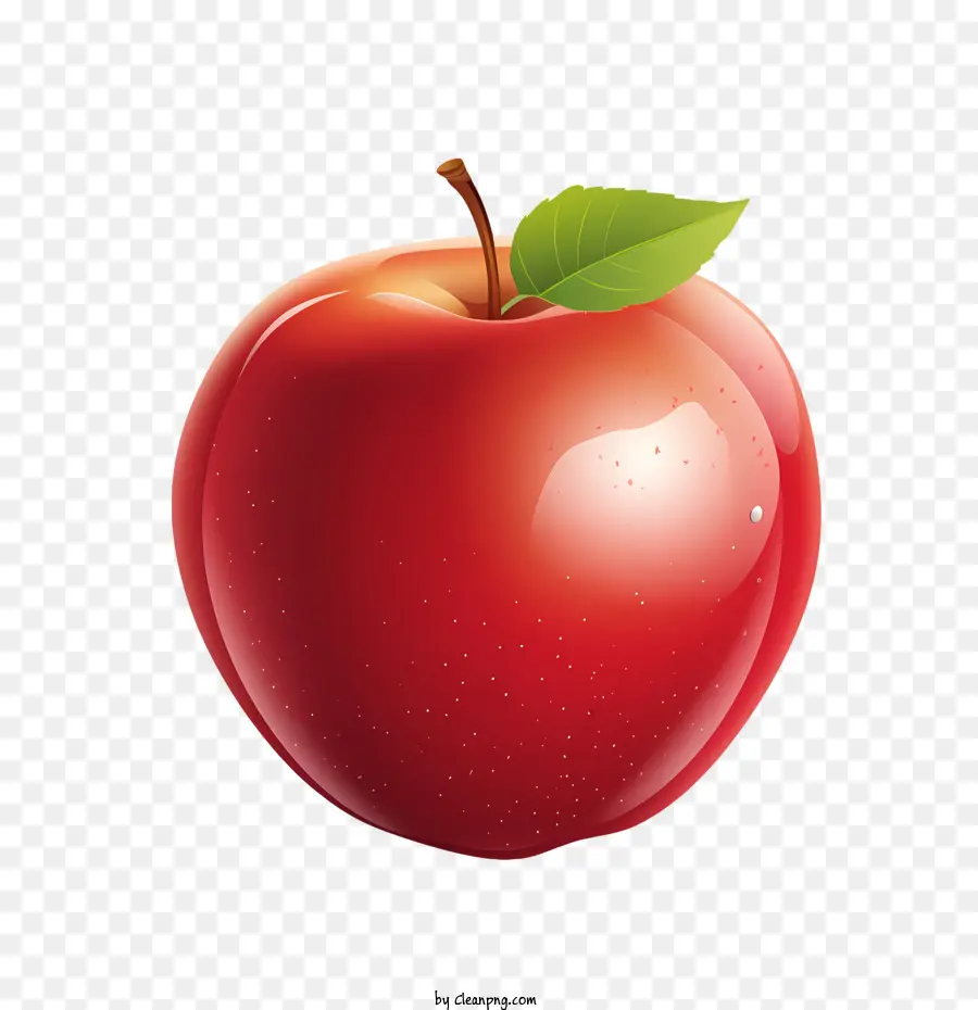 Manger Une Pomme Rouge De La Journée，Rouge PNG