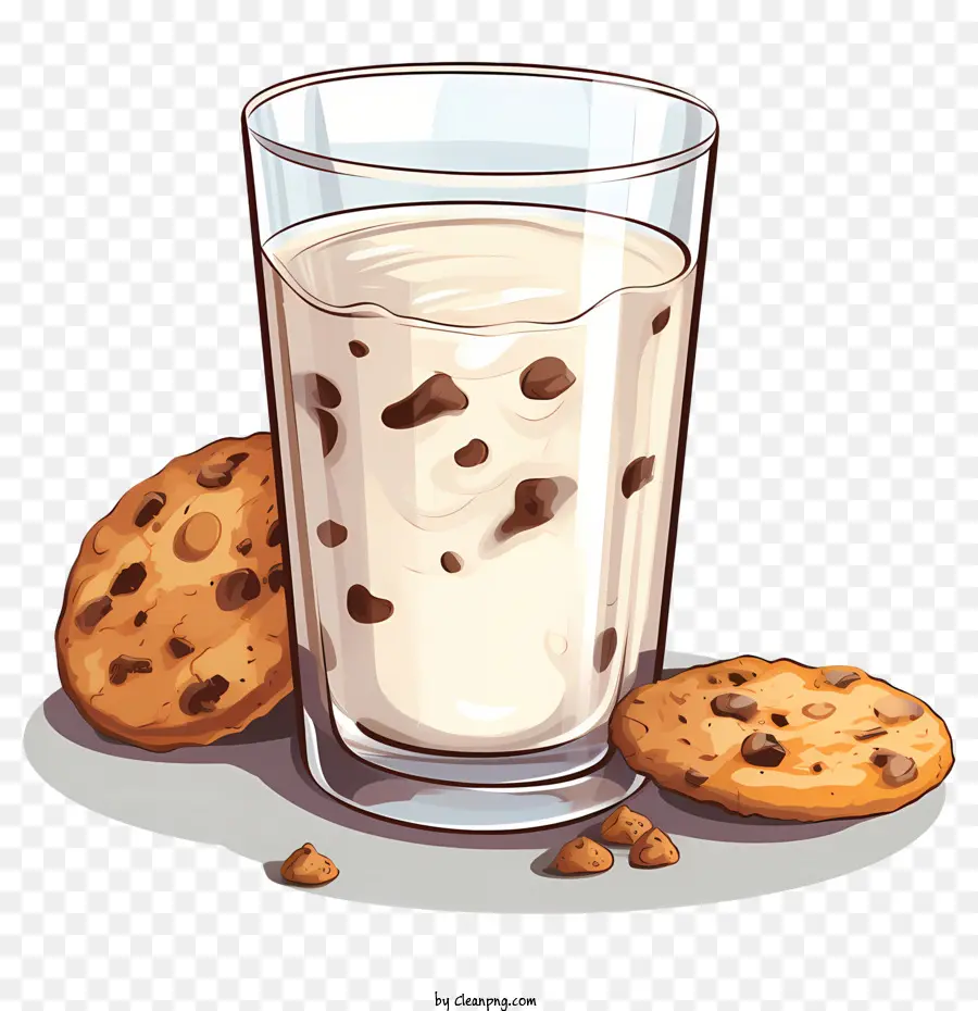 Biscuits Et Lait，Lait Et Biscuits PNG