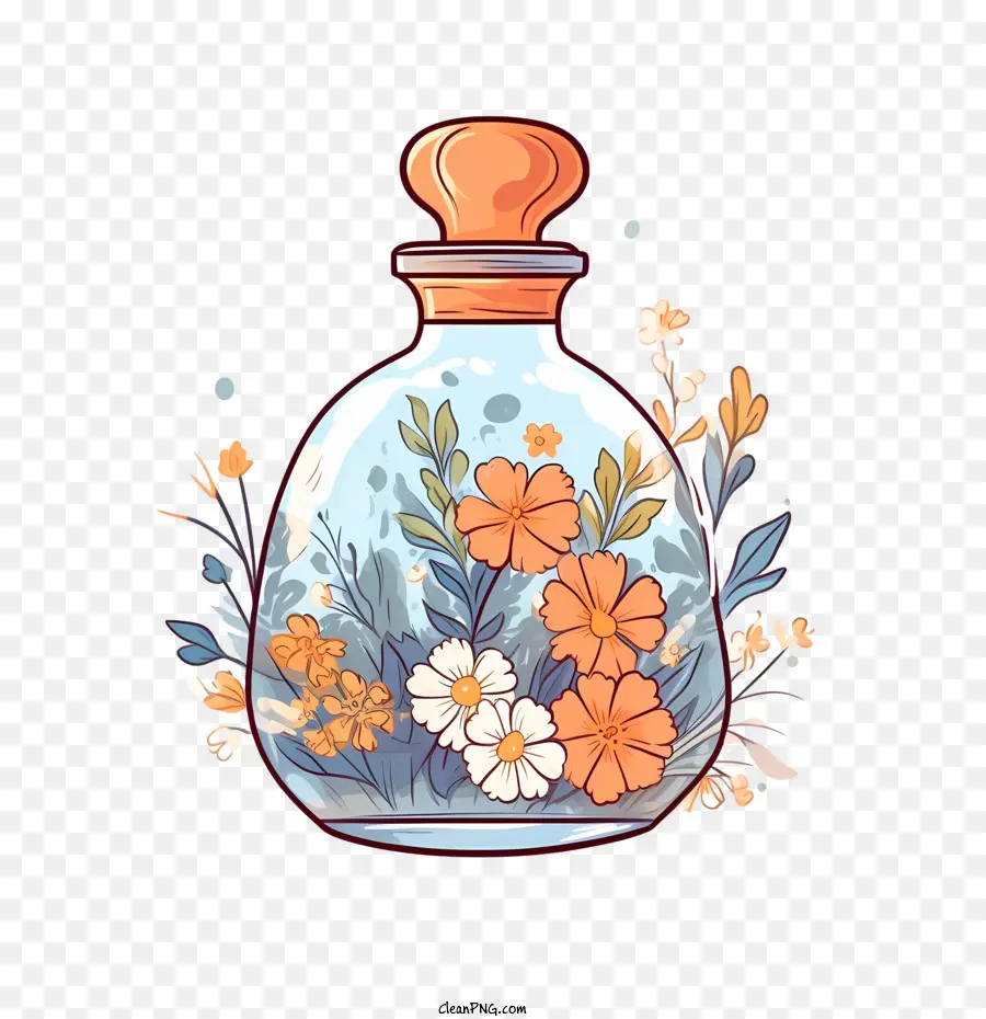 Flacon De Parfum，Bouteille PNG