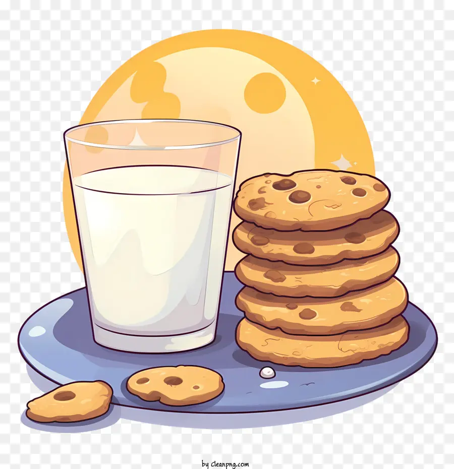 Biscuits Et Lait，Cookie PNG