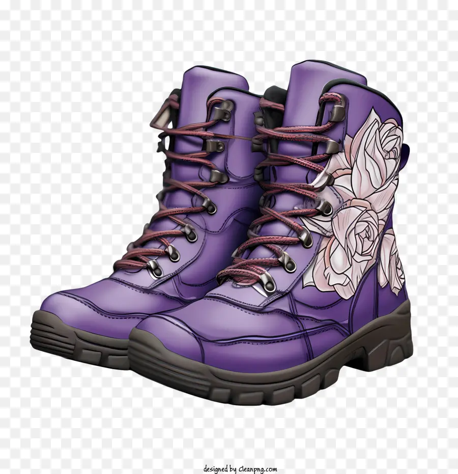 Bottes，Violet PNG