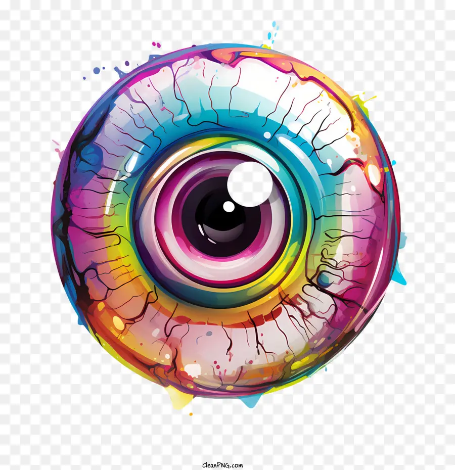 Globe Oculaire D'halloween，Les Yeux PNG