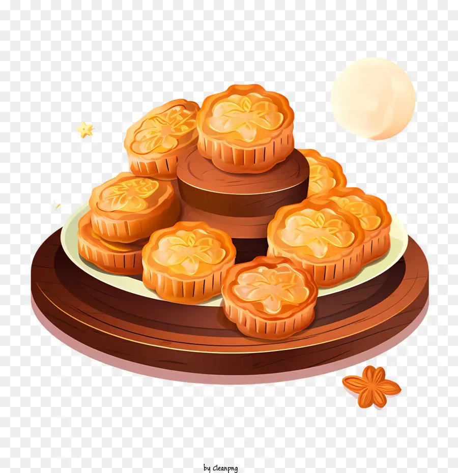 Gâteau De Lune，Gâteaux De Lune PNG