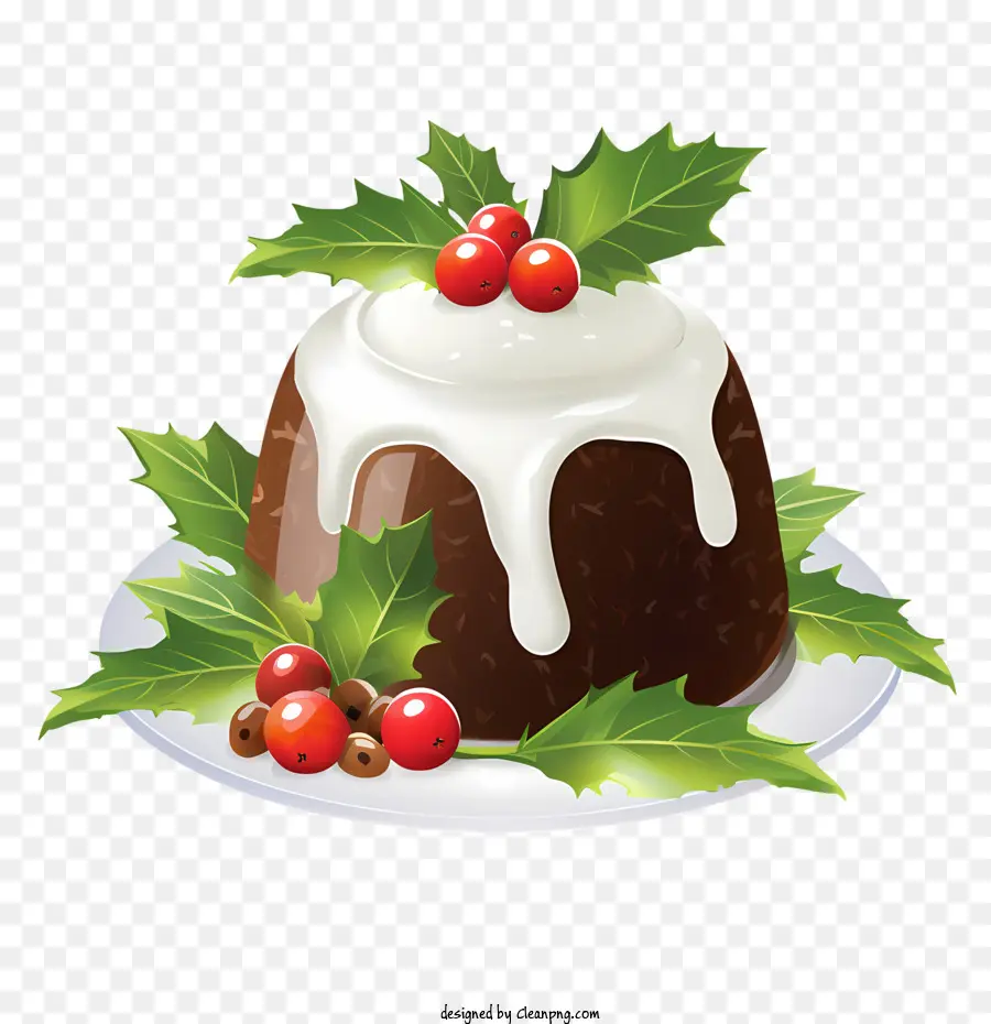 Le Christmas Pudding，Pudding D'imgchocolate PNG