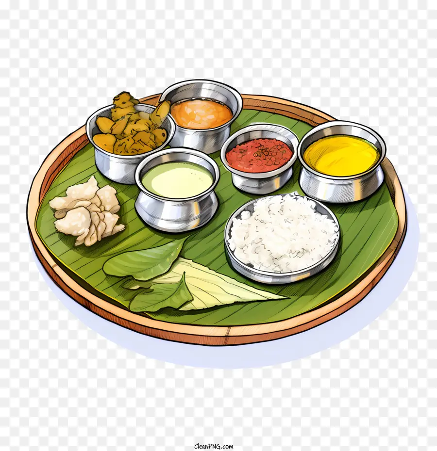 Nourriture Onam Alakan，Chutney PNG