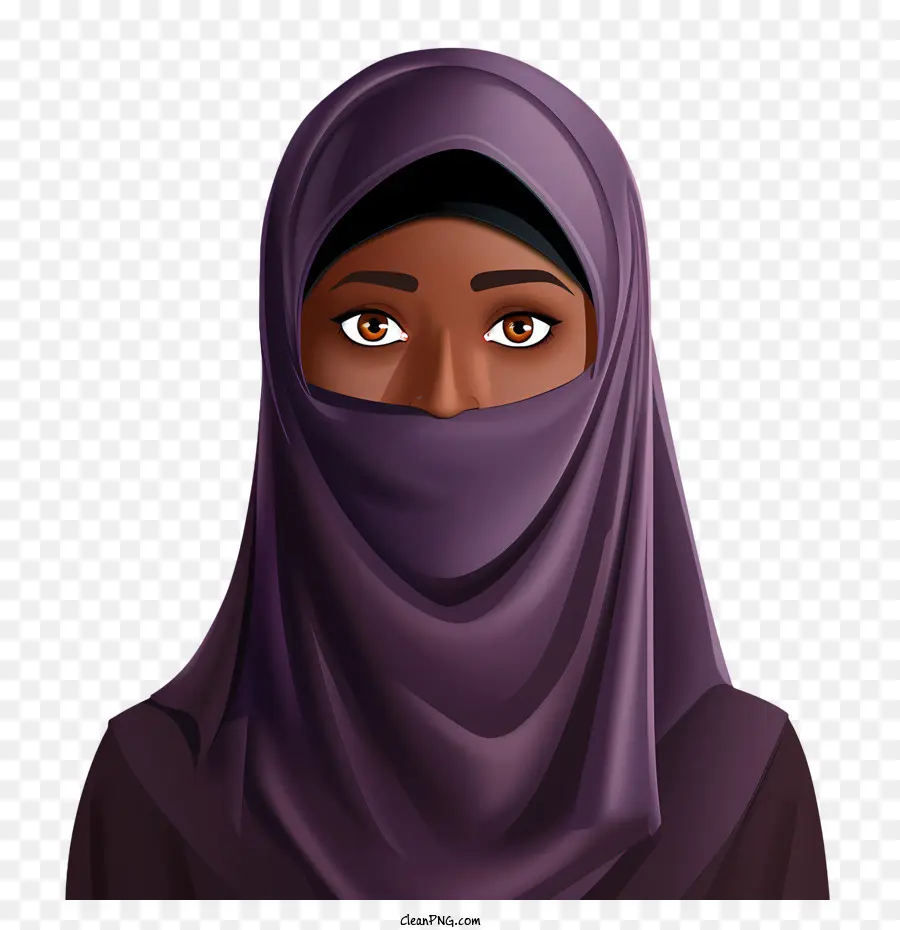 Femme Au Voile，Femme En Hijab PNG