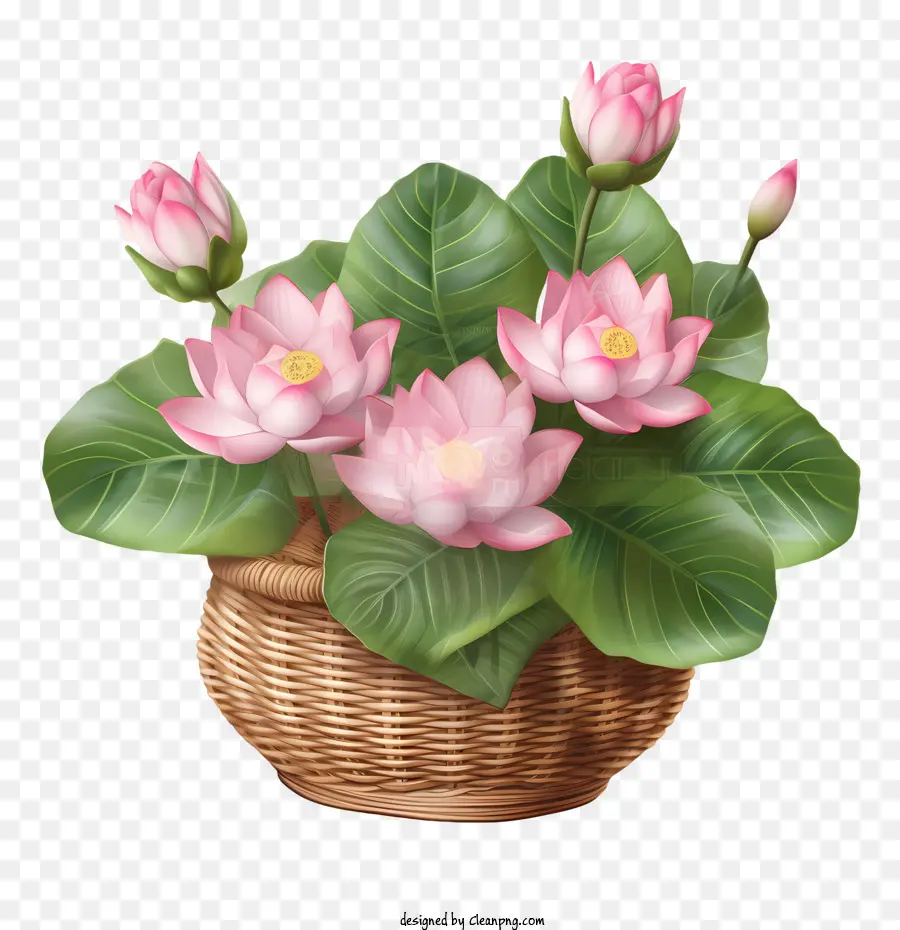 Fleur De Lotus，Lotus Rose PNG