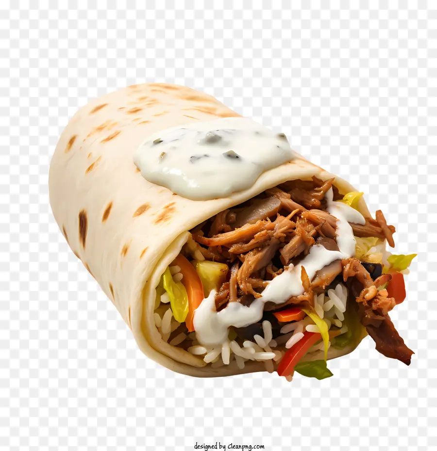 Journée Nationale Du Shawarma，Enveloppement Shawarma PNG