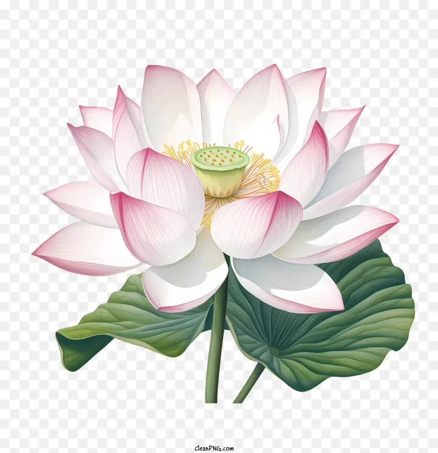 Fleur De Lotus，Fleur De Lotus Blanche PNG