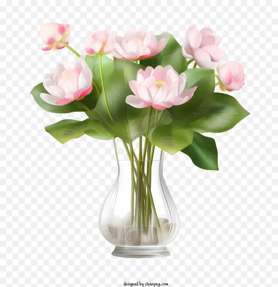 Fleur De Lotus，Fleurs Roses PNG