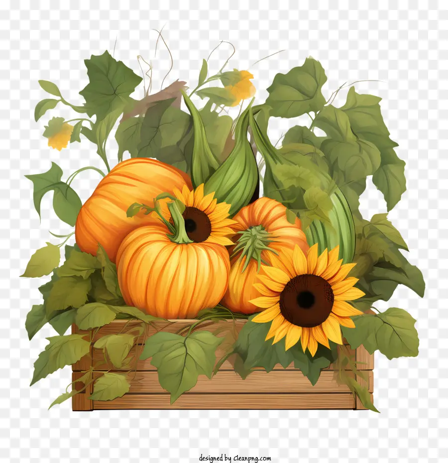 Automne Les Citrouilles，Citrouille PNG