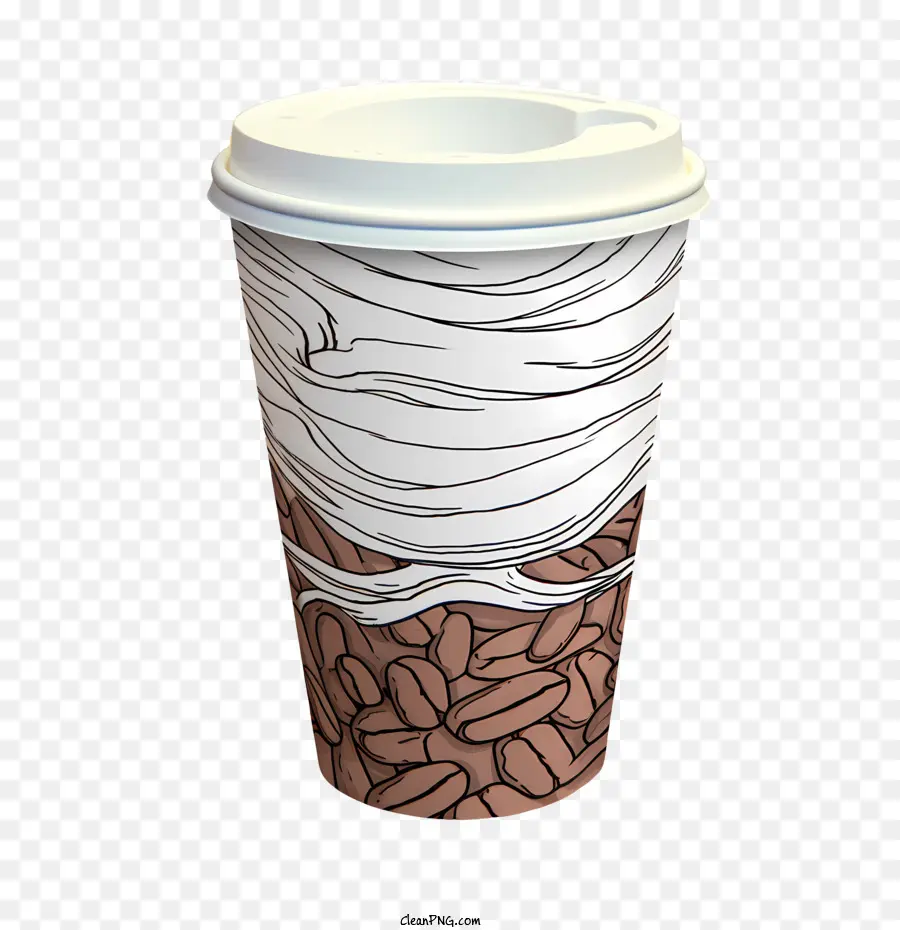 Maquette De Tasse En Papier，Tasse De Papier PNG