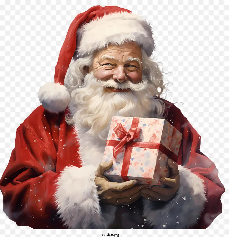 Père Noël Et Cadeau，Le Père Noël PNG