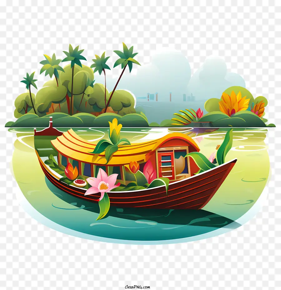 Bateau Onam，Canoë PNG