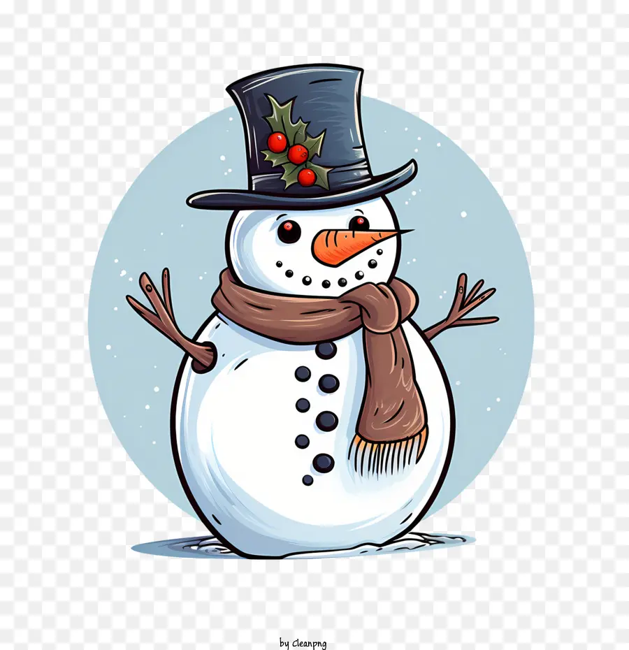 Bonhomme De Neige，Chapeau PNG