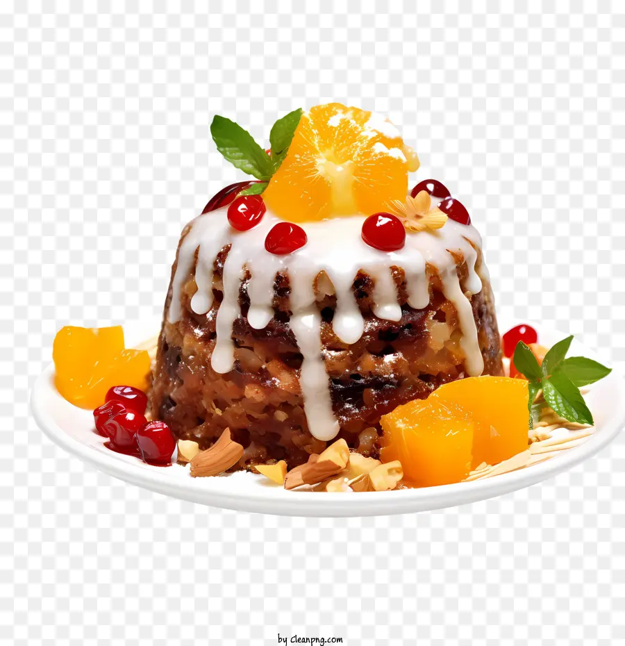 Le Christmas Pudding，Cake PNG