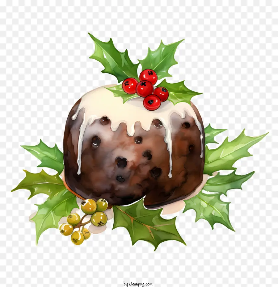 Le Christmas Pudding，Noël PNG