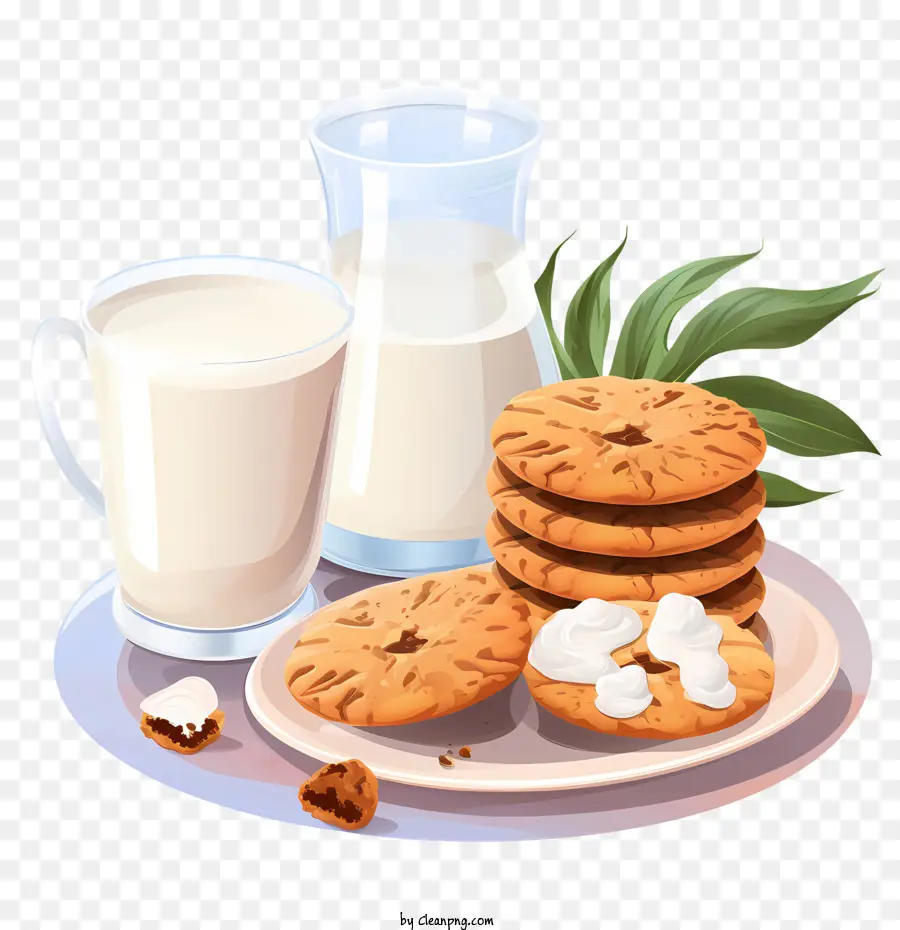 Biscuits Et Lait，Collation PNG