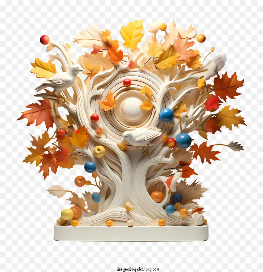 Équinoxe De Septembre，Arbre Décoratif PNG