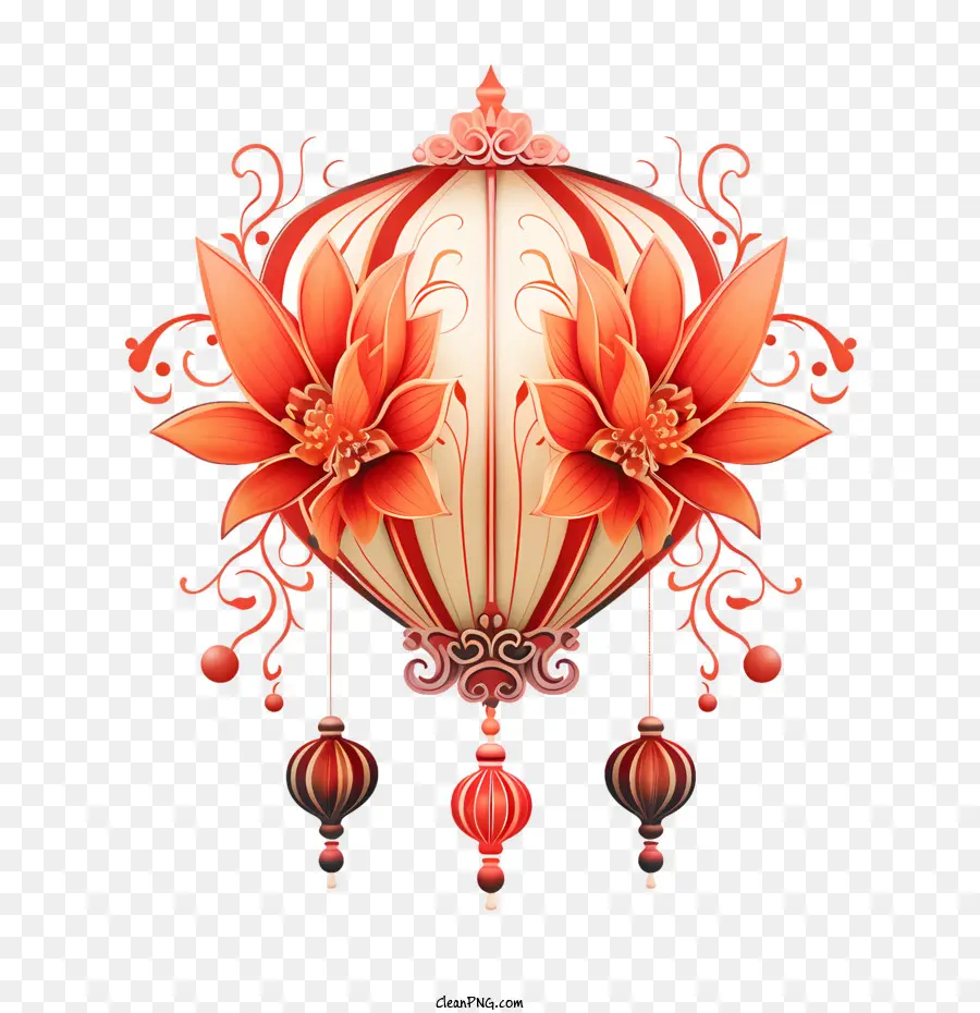 Lanterne Chinoise，Lanterne Rouge PNG