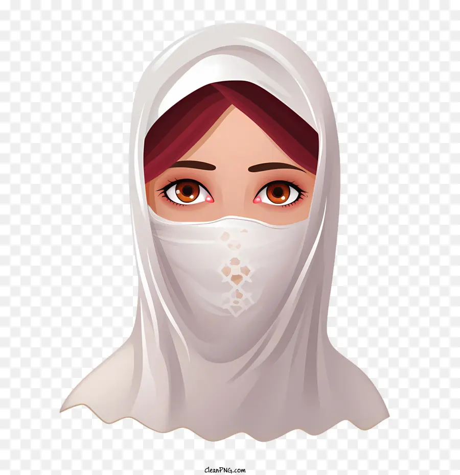 Femme Au Voile，Femme En Hijab PNG