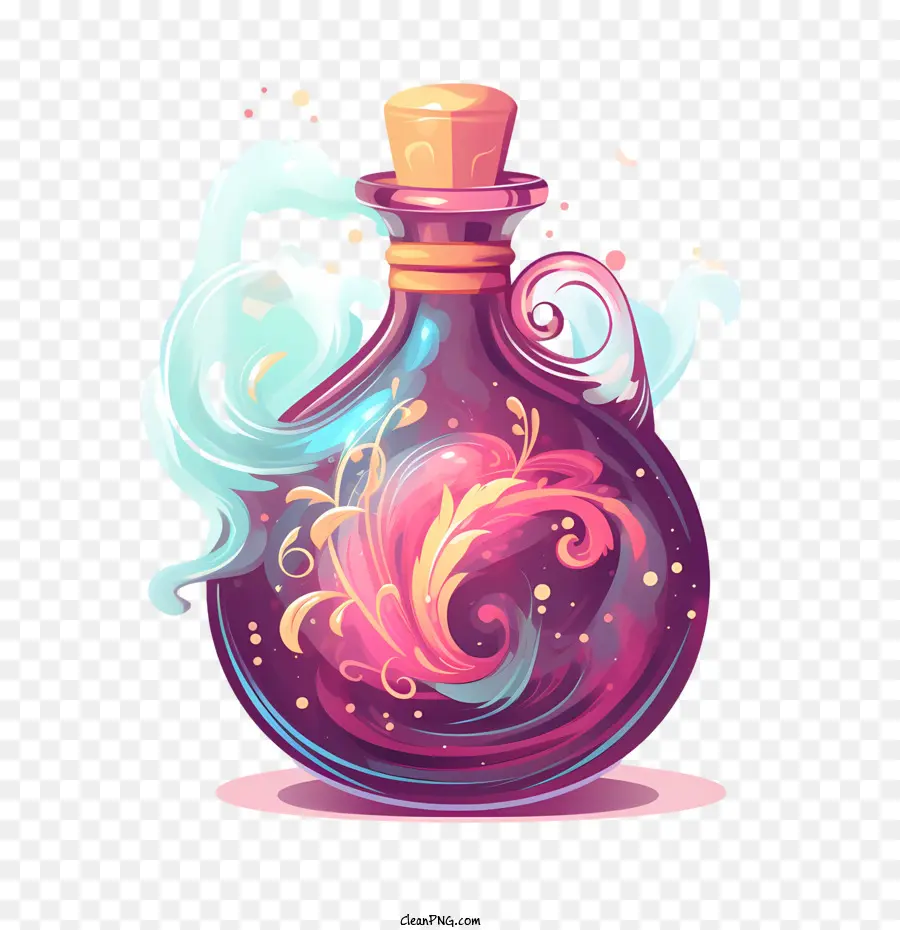 Potion Magique，Bouteille De Potion Magique PNG