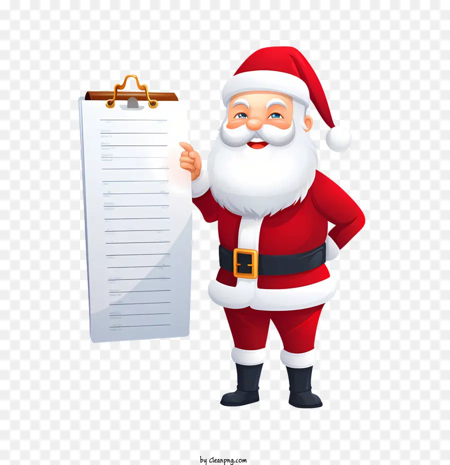 Journée De La Liste Des Santas，Le Père Noël PNG