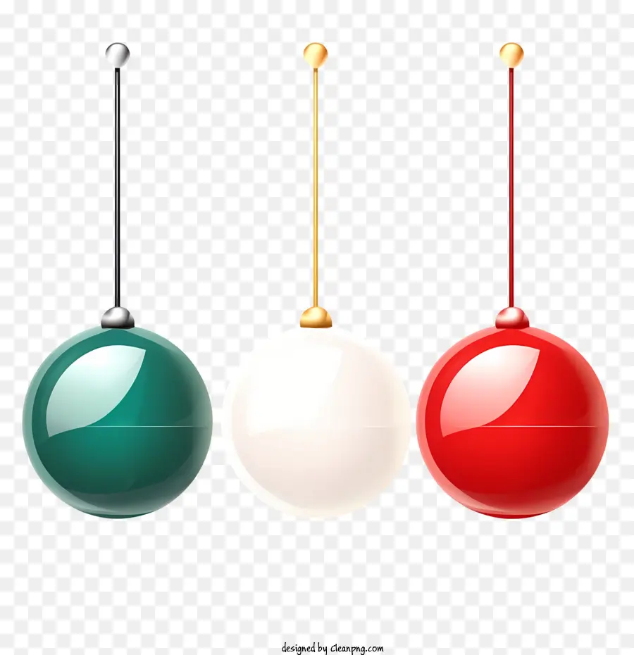 Boules De Noël，Ornements De Noël PNG