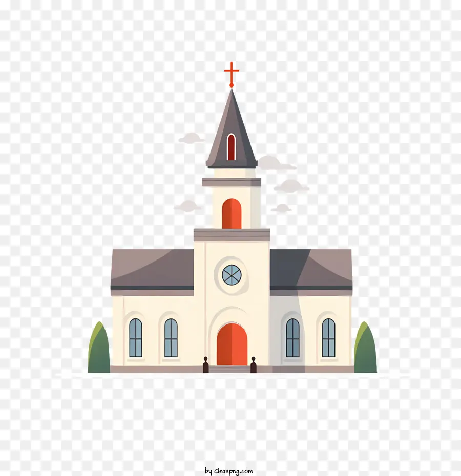 L'église，Clocher PNG