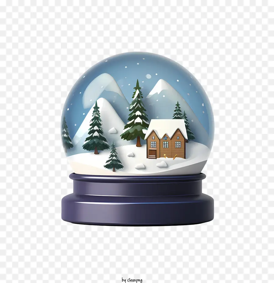 Boule De Neige De Noël，Globe De Neige PNG