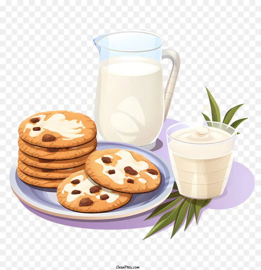 Biscuits Et Lait，Collation PNG