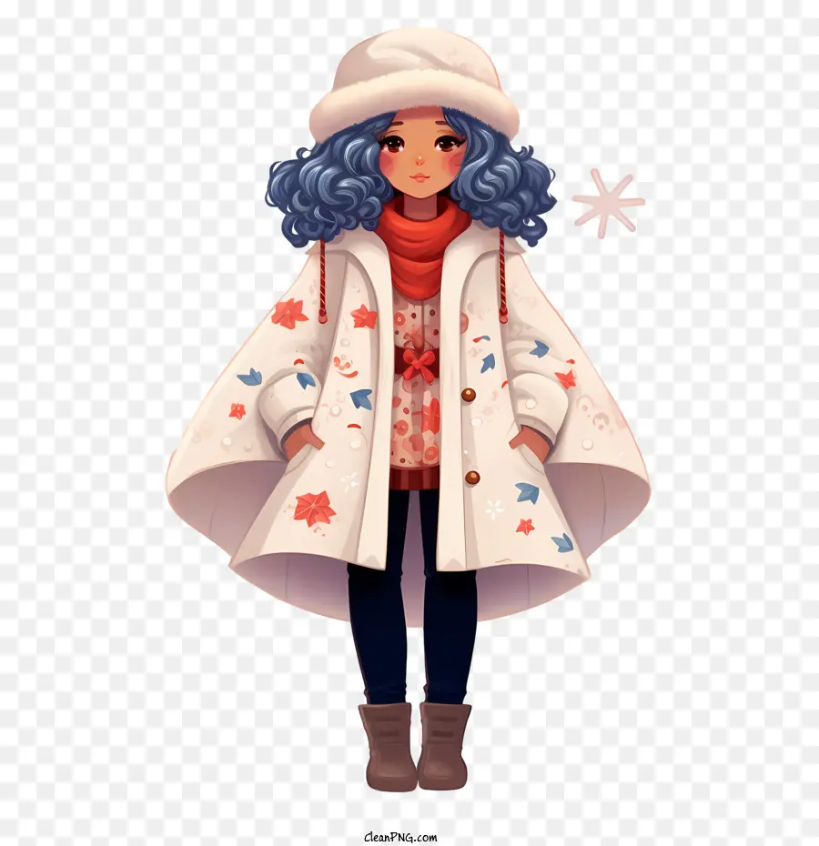 Fille D'hiver，Fille PNG