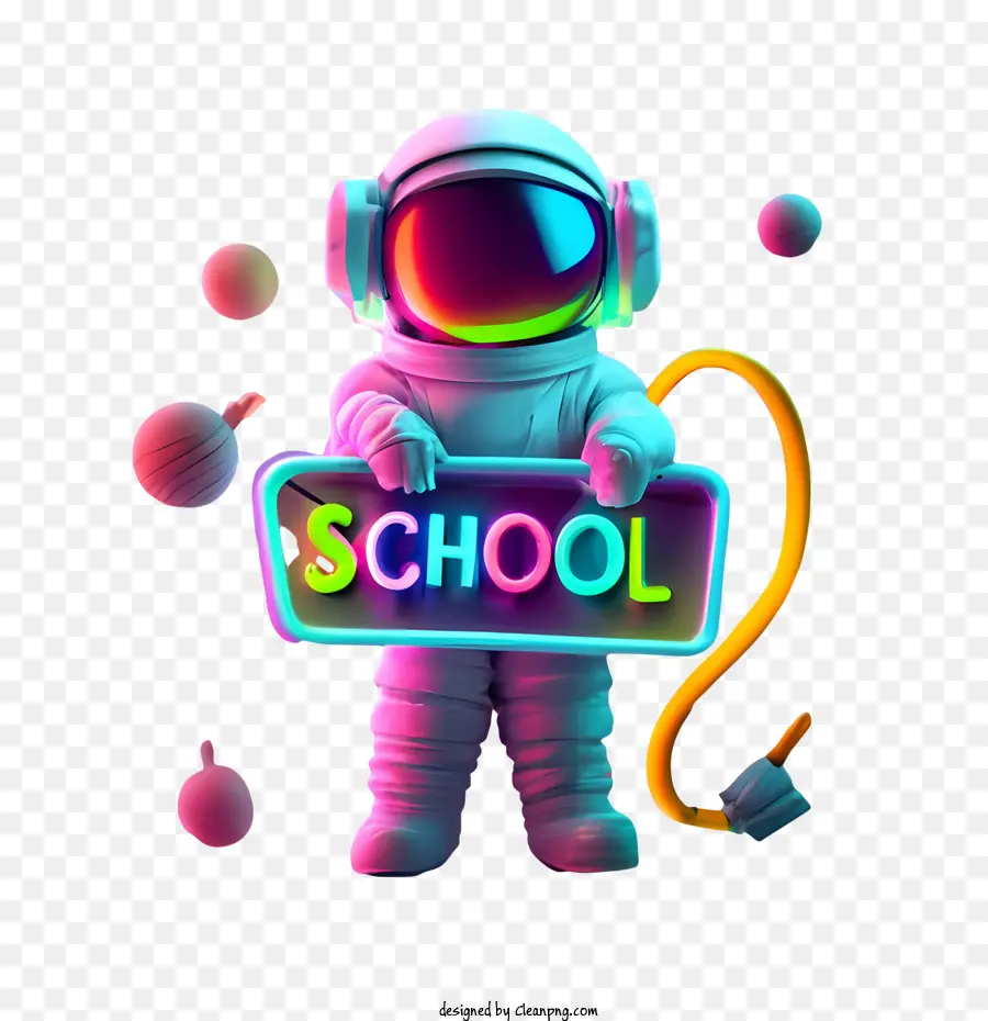 Retour à L'école，Astronaute PNG