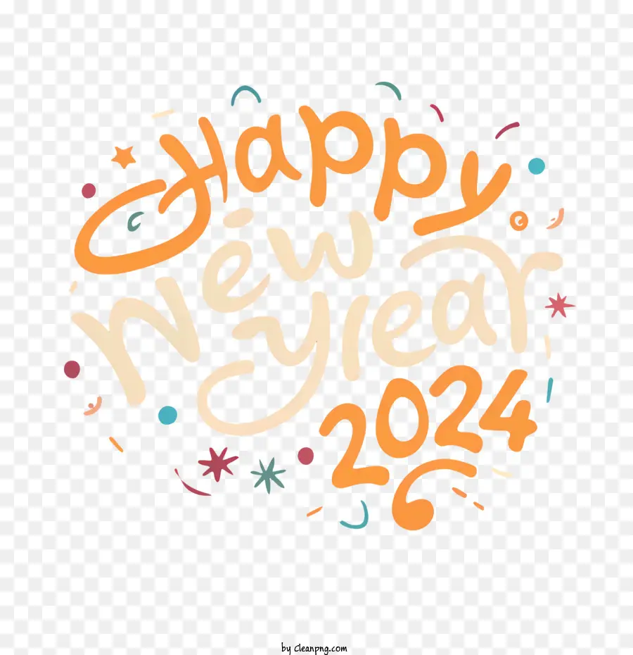 2024 Nouvel An，Bonne Année 2023 PNG