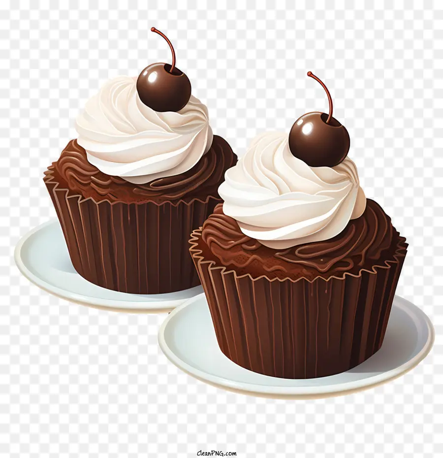 Journée Des Cupcakes Au Chocolat，Petits Gâteaux Au Chocolat PNG