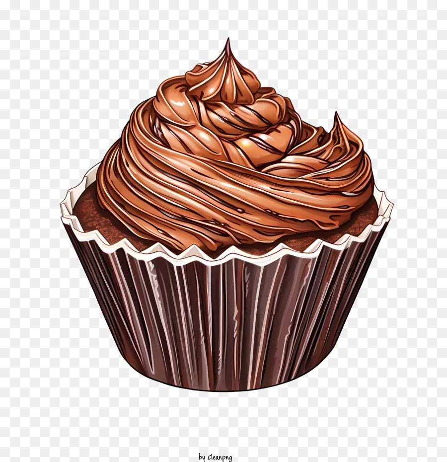 Chocolat Cupcake Jour，Chocolat PNG