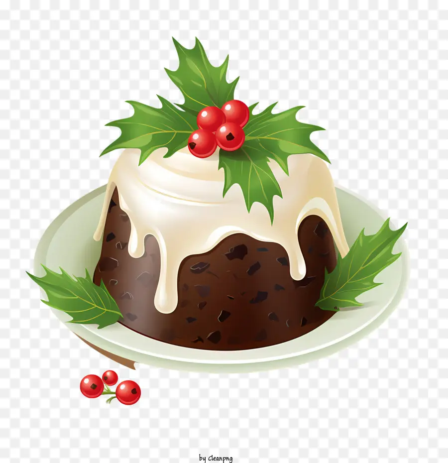 Le Christmas Pudding，Dessert PNG