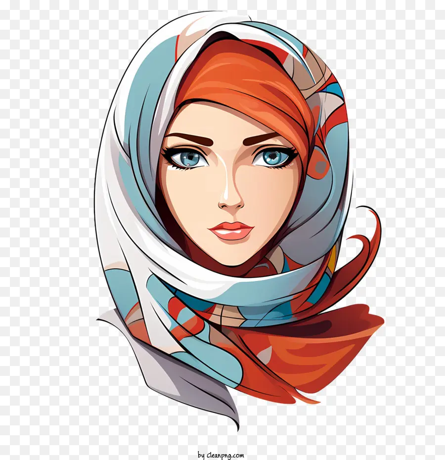 Journée Du Foulard，Femme En Hijab PNG