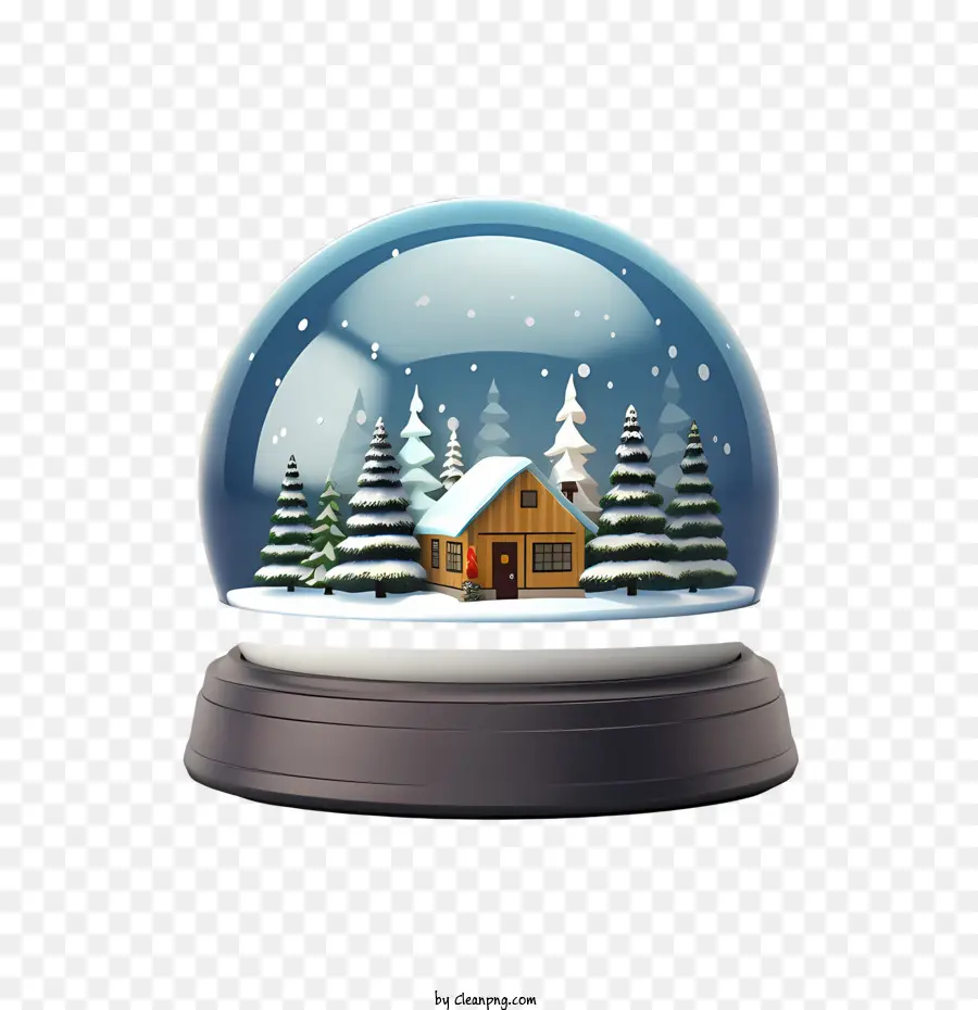 Boule De Neige De Noël，Globe De Neige PNG