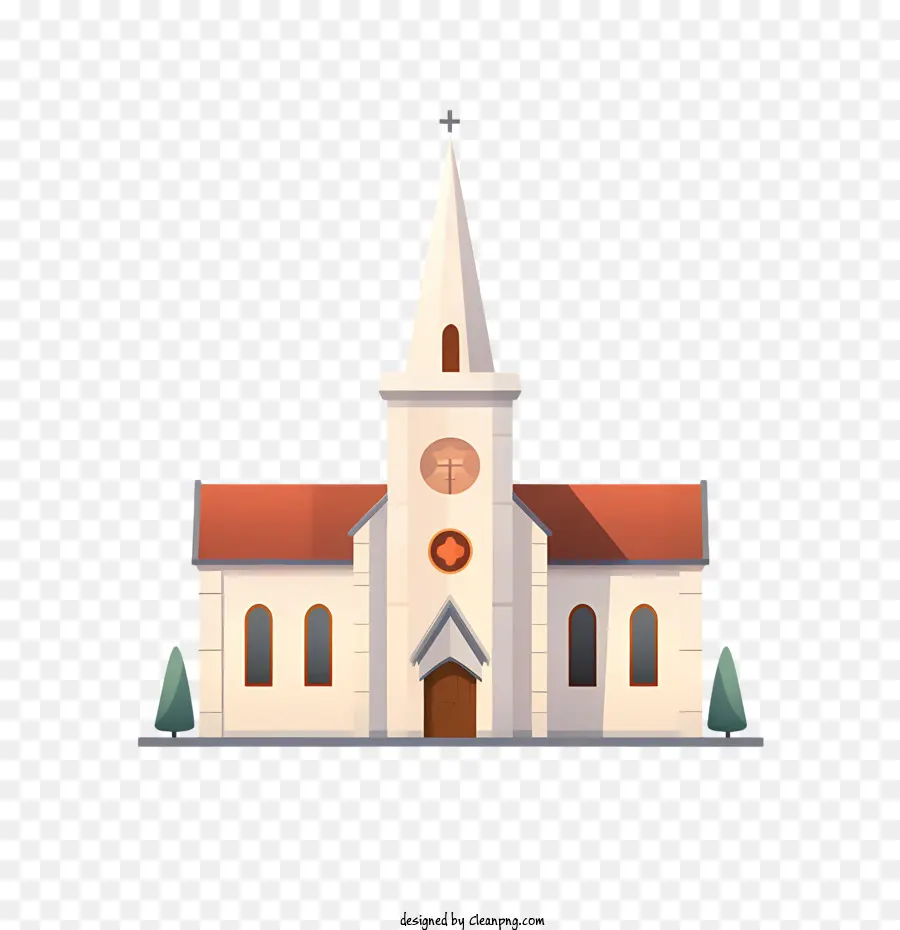 L'église，Spire PNG