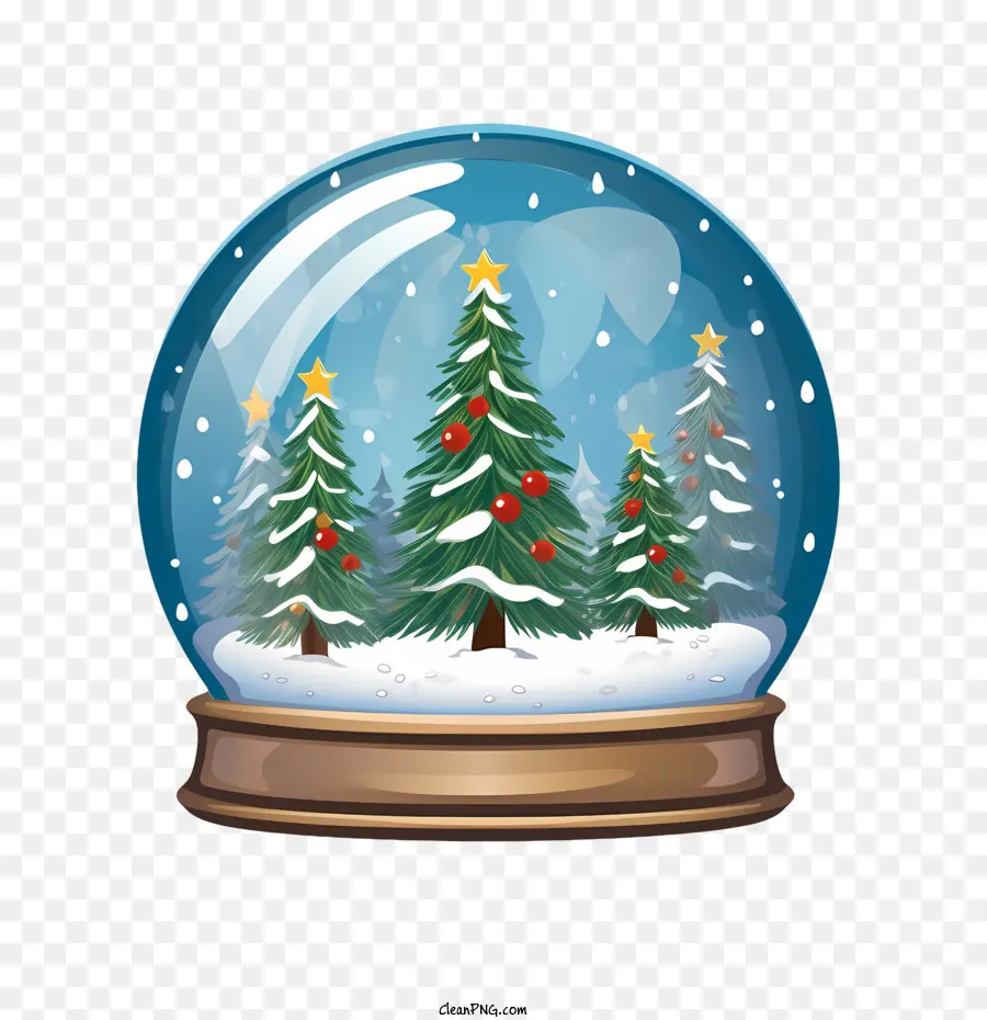 Boule De Neige De Noël，Noël PNG
